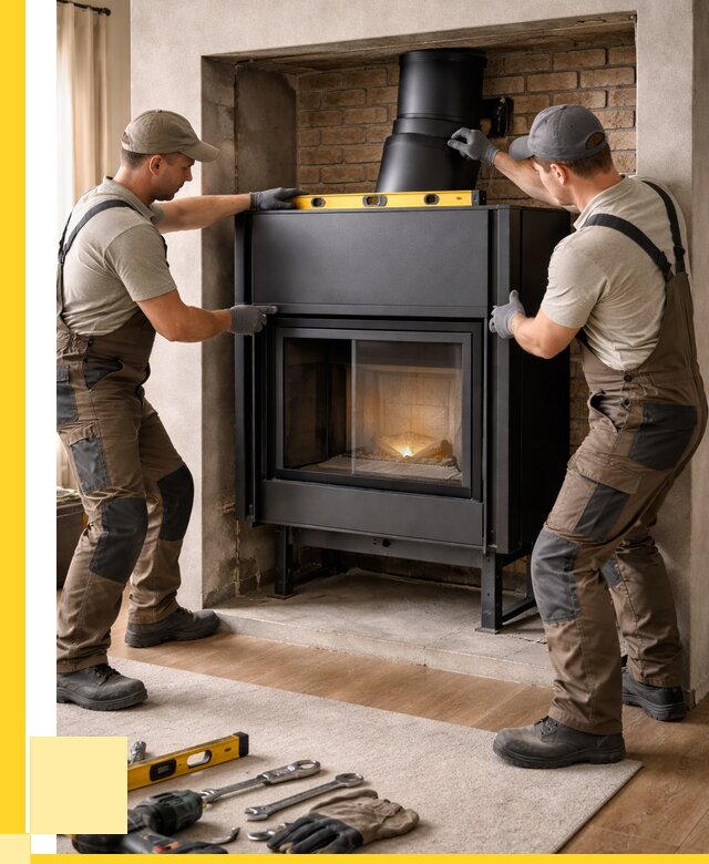 Установка каминных топок в Долгопрудном под ключ от 18263 р. | ЭриданДлг