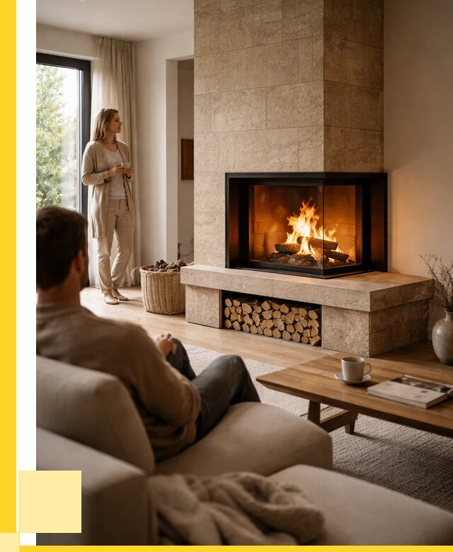 Угловые камины из кирпича установка в Долгопрудном от 152190 р. ЭриданДлг