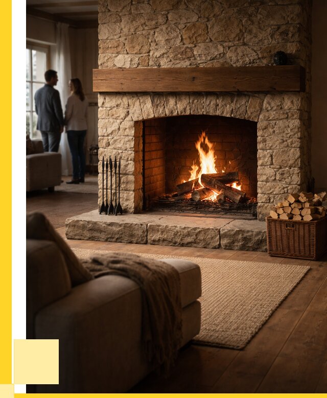 Открытые камины под ключ в Долгопрудном от 152190 р. ЭриданДлг