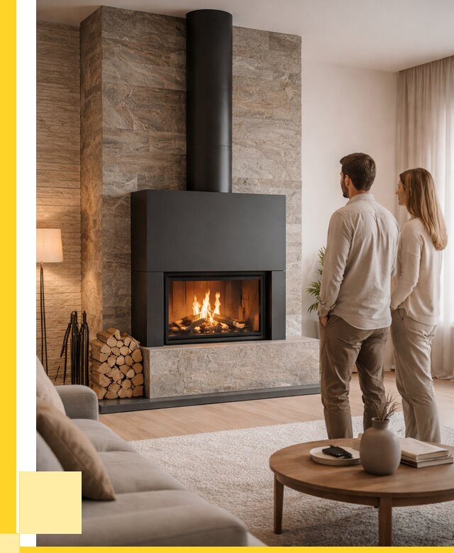 Закрытые камины под ключ в Долгопрудном от 121752 р., ЭриданДлг