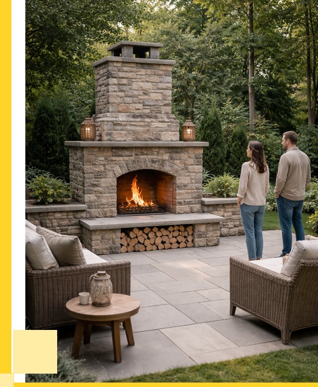 Уличные камины из кирпича в Долгопрудном от 152190 р. | ЭриданДлг