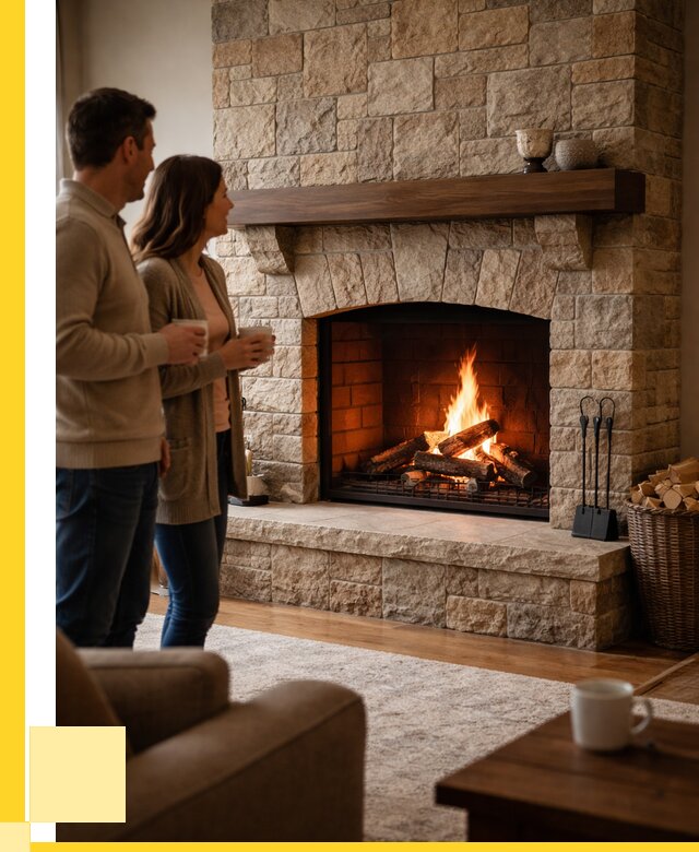 Каменные камины на заказ в Долгопрудном от 182628 р. | ЭриданДлг