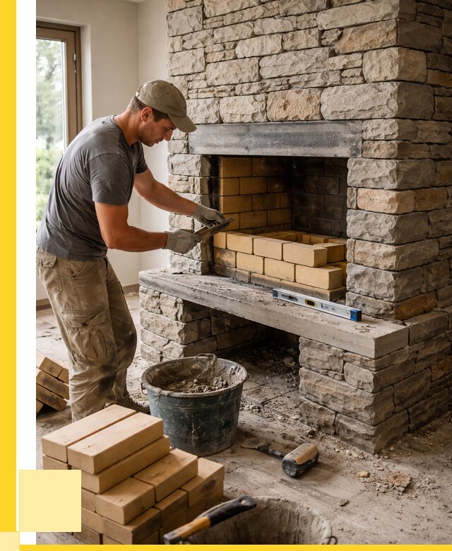 Кладка каминов и камина в Долгопрудном от 25365 р. ЭриданДлг