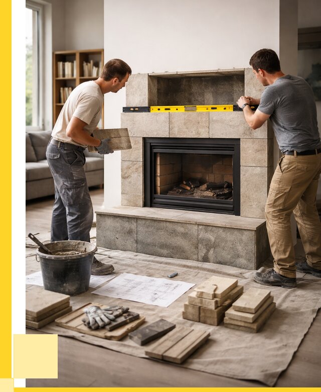 Монтаж каминов и установка в Долгопрудном от 45657 р. | ЭриданДлг