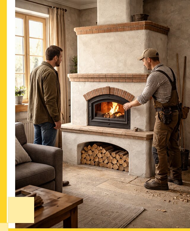 Печи камины в Долгопрудном: кирпичные, изразцовые от 60876 р. | ЭриданДлг