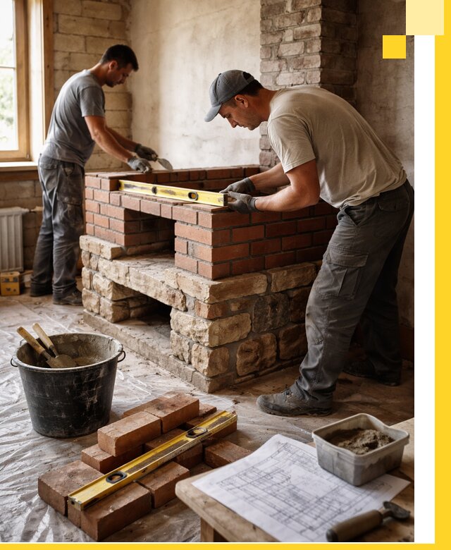 Изготовление и установка печей под ключ в Долгопрудном с гарантией