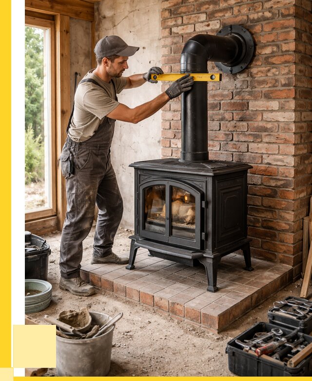 Монтаж печей установка банной печи в Долгопрудном от 15219 р. | ЭриданДлг