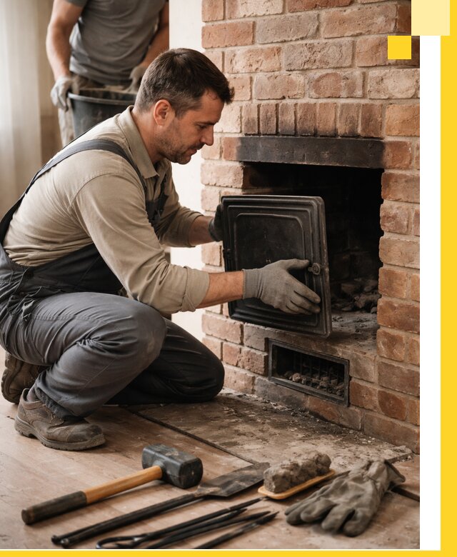 Ремонт печей в Долгопрудном с гарантией качества и безопасности
