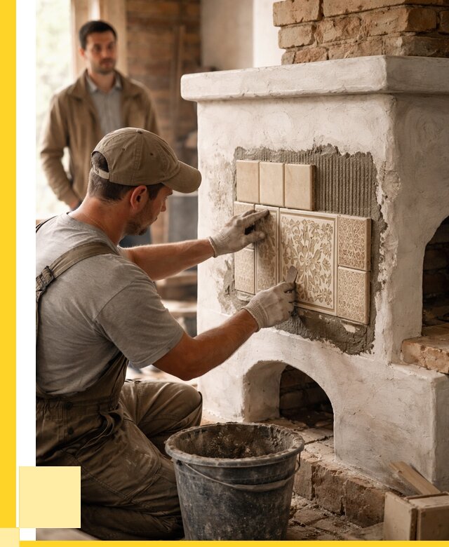 Отделка печей и банных печей в Долгопрудном от 35511 р. | ЭриданДлг