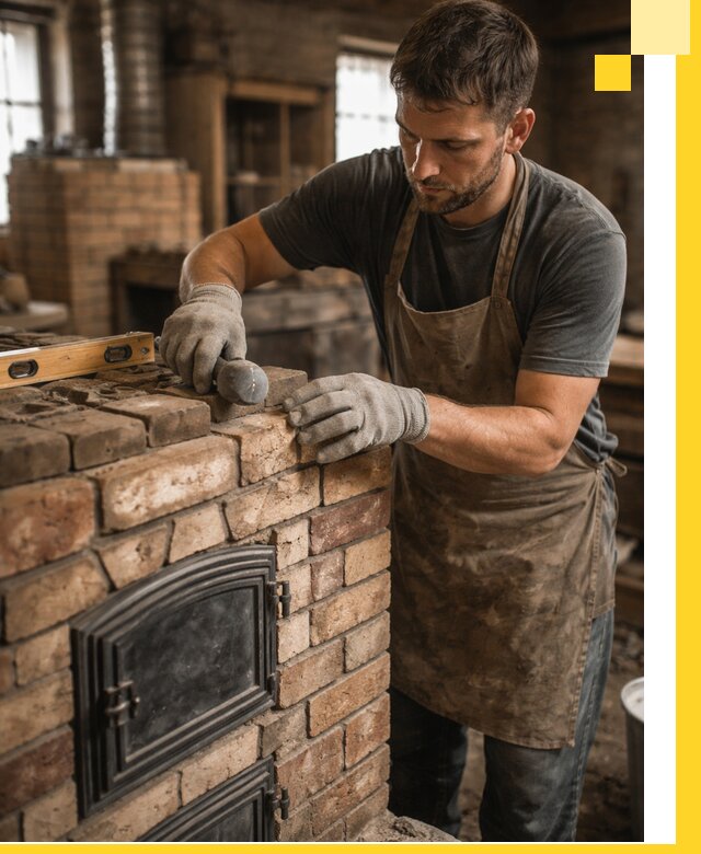 Изготовление печей на заказ в Долгопрудном с проектом и монтажом