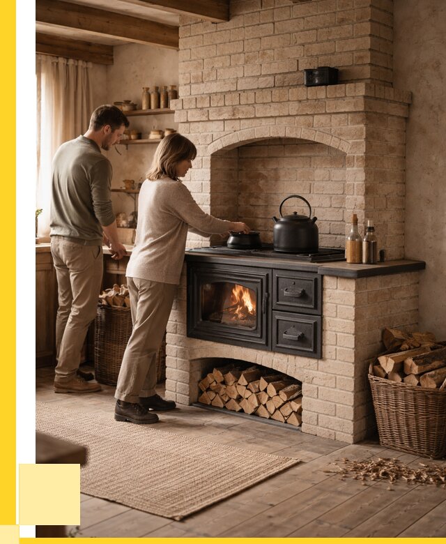 Печи с плитой в Долгопрудном от 45657 р. | ЭриданДлг — кирпичная печь