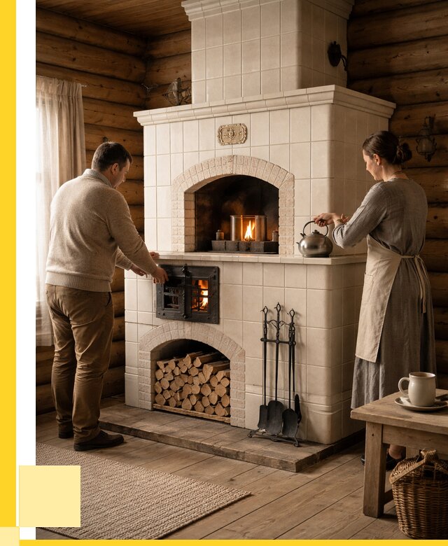 Русские печи в Долгопрудном: установка от 152190 р. ЭриданДлг