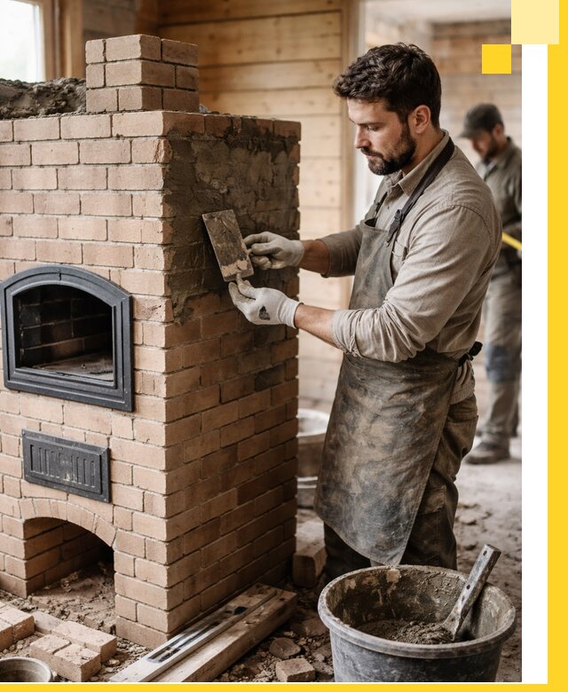 Изготовление и установка печей-шведок под ключ в Долгопрудном