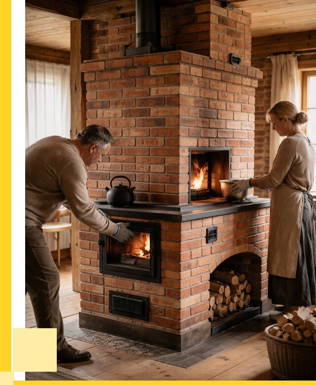 Печи для загородного дома под ключ в Долгопрудном от 81168 р. | ЭриданДлг