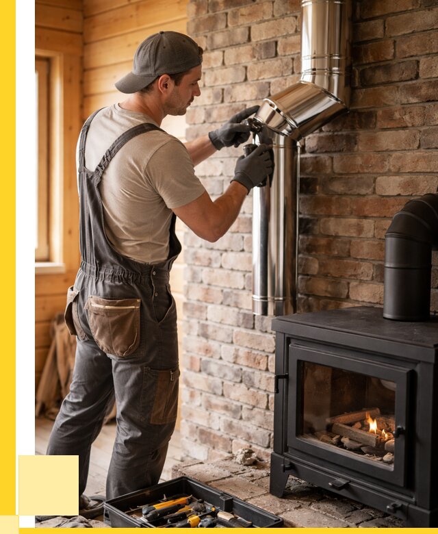 Монтаж дымоходов для печей в Долгопрудном от 7610 р. | ЭриданДлг