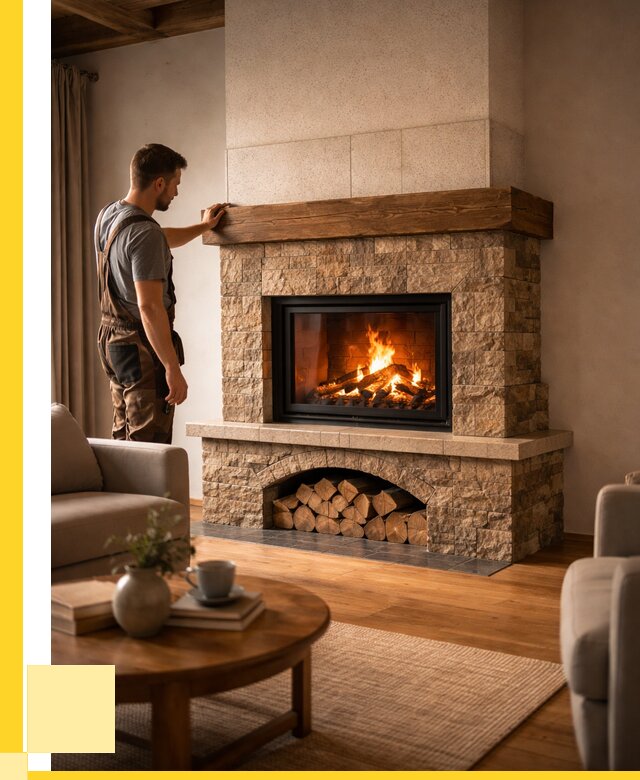 Печи камины для дома под ключ в Долгопрудном от 55803 р. | ЭриданДлг