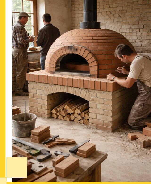 Помпейская печь дровяная для пиццы в Долгопрудном | ЭриданДлг от 202920 р.