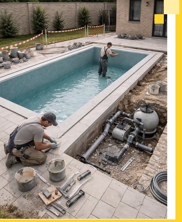 Строительство бассейнов под ключ в Долгопрудном: проекты и монтаж