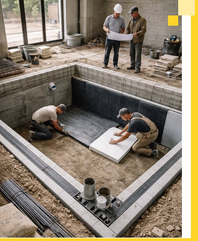 Проекты частных и общественных бассейнов под ключ в Долгопрудном