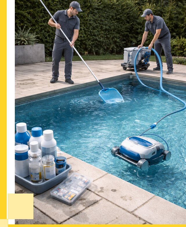 Чистка бассейнов в Долгопрудном роботами, от 4566 р. | ЭриданДлг