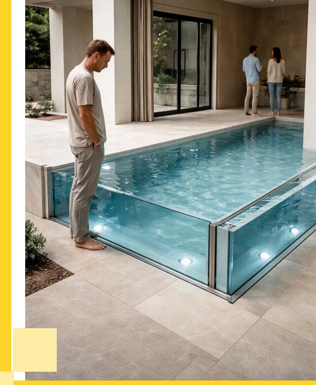 Стеклянные бассейны в Долгопрудном от 1217520 р. | ЭриданДлг — мозаика