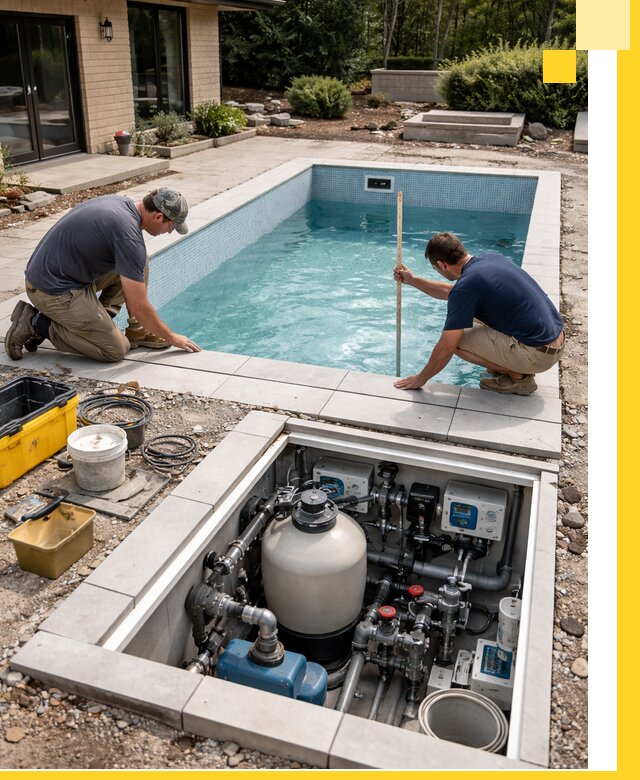 Строительство качественных домашних бассейнов под ключ в Долгопрудном