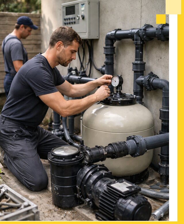 Поставка и монтаж фильтровального оборудования для бассейнов в Долгопрудном