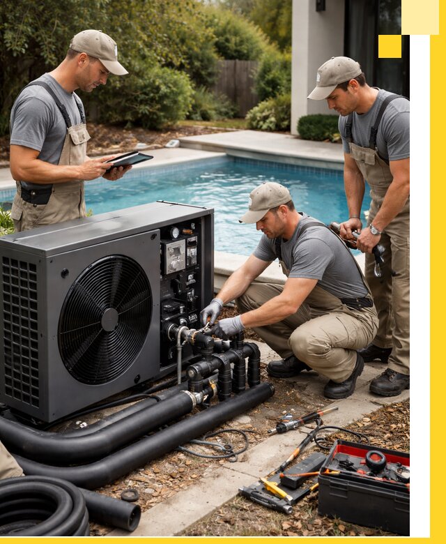 Проектирование и установка тепловых насосов для бассейнов в Долгопрудном