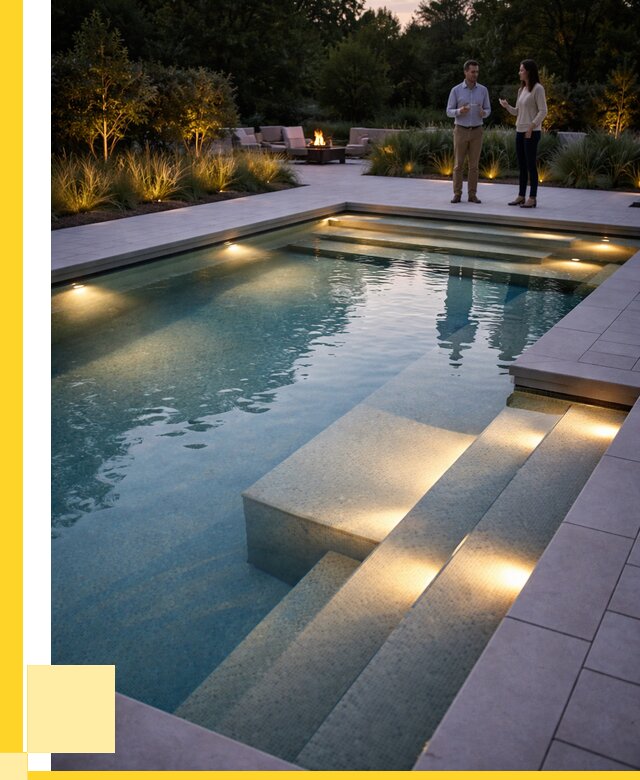 Освещение бассейнов в Долгопрудном под ключ от 25365 р. | ЭриданДлг