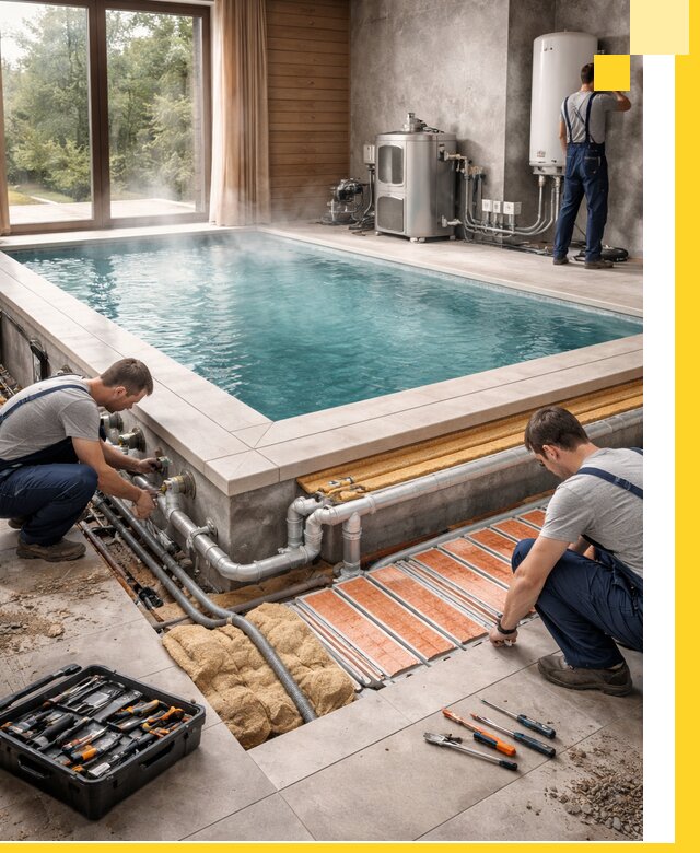 Проектирование и строительство тёплых бассейнов в Долгопрудном