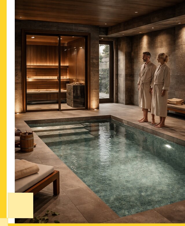 Сауна с большим бассейном в Долгопрудном от 1217520 р. ЭриданДлг