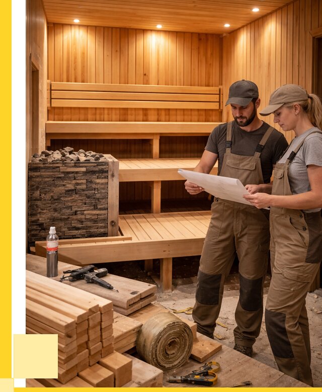 Строительство саун в Долгопрудном под ключ от 253650 р., ЭриданДлг