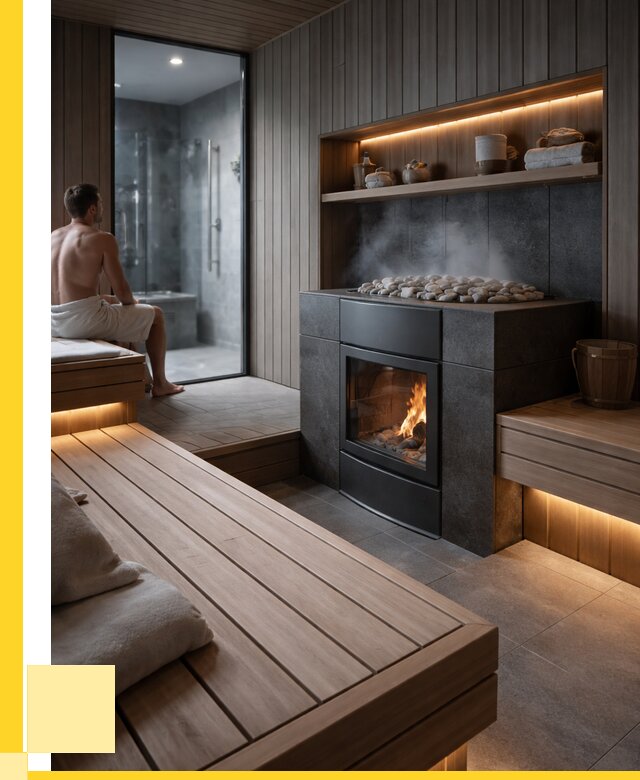 Проект сауны в частном доме в Долгопрудном от 35511 р. | ЭриданДлг