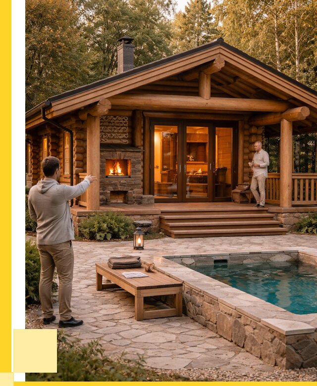 Проекты бань и хамам в Долгопрудном от 25365 р. | ЭриданДлг