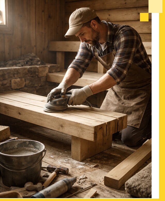 Ремонт бань под ключ в Долгопрудном с гарантией качества и сроков