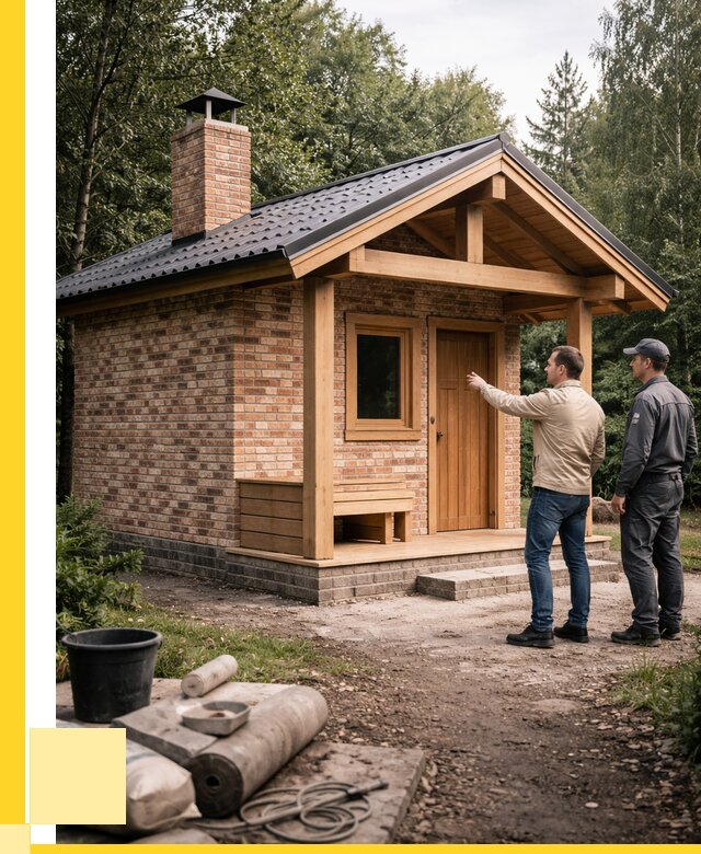 Кирпичные бани и печи в Долгопрудном от 355110 р. | ЭриданДлг