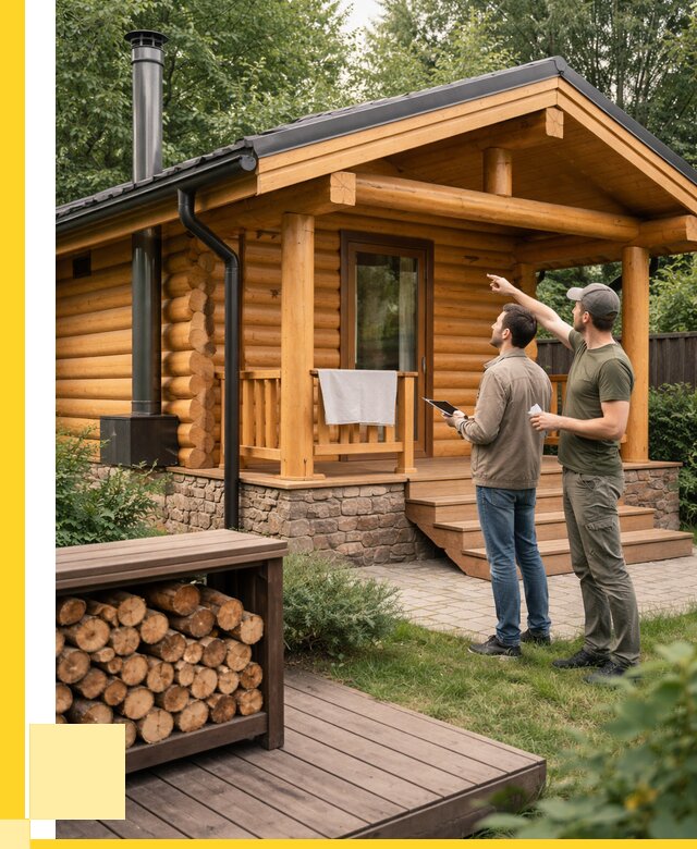 Бани для дачи под ключ в Долгопрудном от 253650 р. | ЭриданДлг