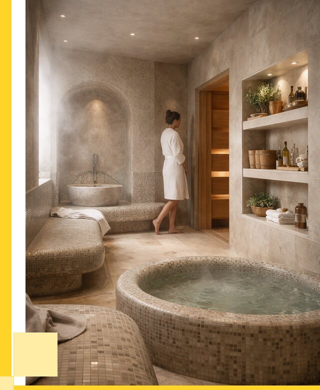 Строительство бани с хамамом в Долгопрудном от 760950 р. | ЭриданДлг