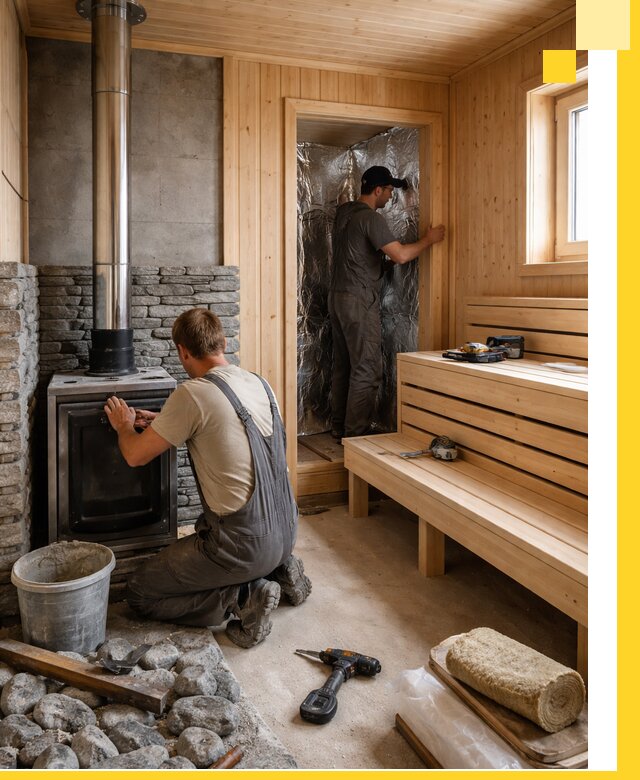 Строительство и изготовление бань под ключ в Долгопрудном