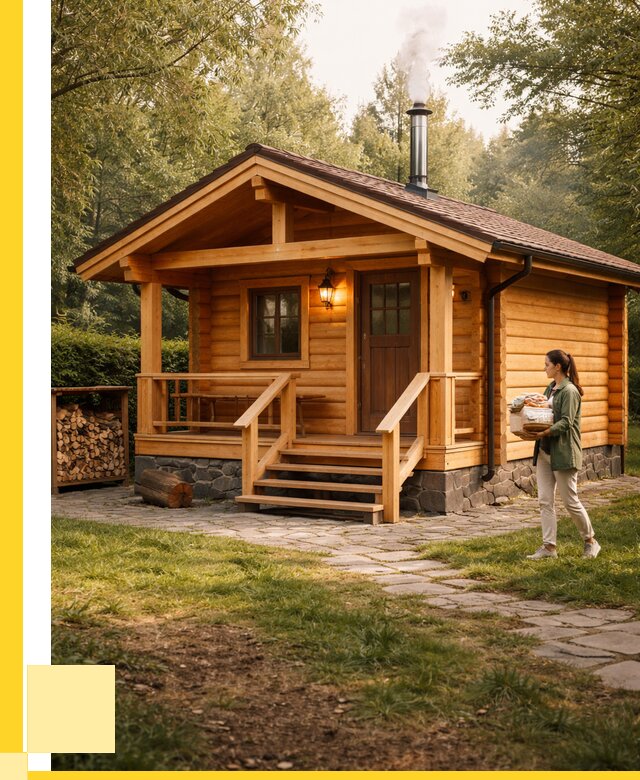 Купить баню под ключ в Долгопрудном от 659490 р. | ЭриданДлг