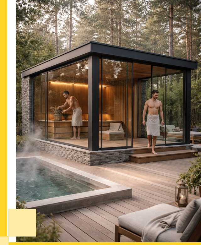 Стеклянные бани и двери в Долгопрудном от 456570 р. | ЭриданДлг