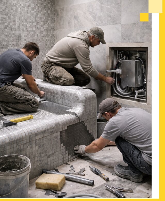 Проекты хамамов под ключ в Долгопрудном и дизайн и строительство